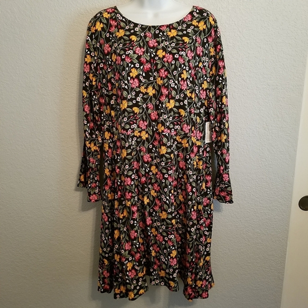Old Navy Floral Midi Dress